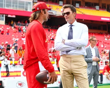 The NFL legend sparks fan criticism after appearing in Vegas coaching booth