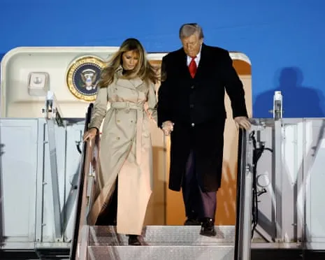 President Trump Preparing to Meet Britain's Monarch as Demonstrators Assemble in London and Windsor