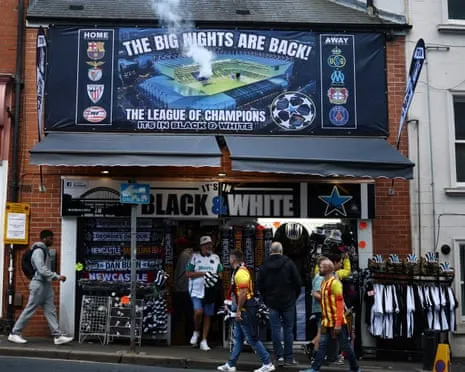 The Magpies Face Barcelona in Champions League Clash